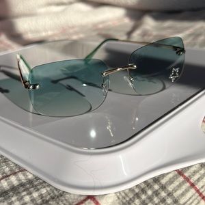 Urban Outfitters Green Sunglasses